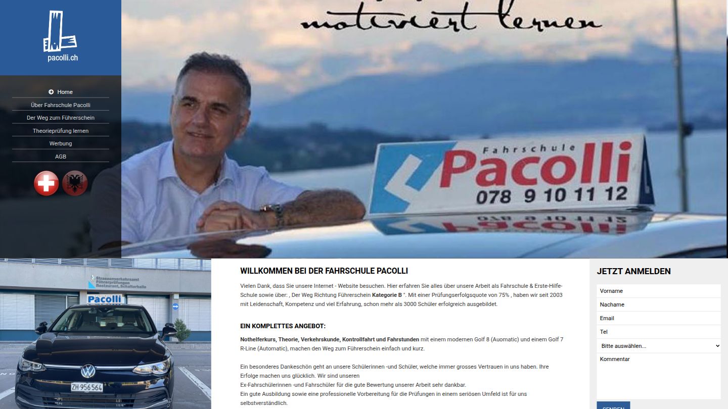 Fahrlehrer bei Pacolli Fahrschule